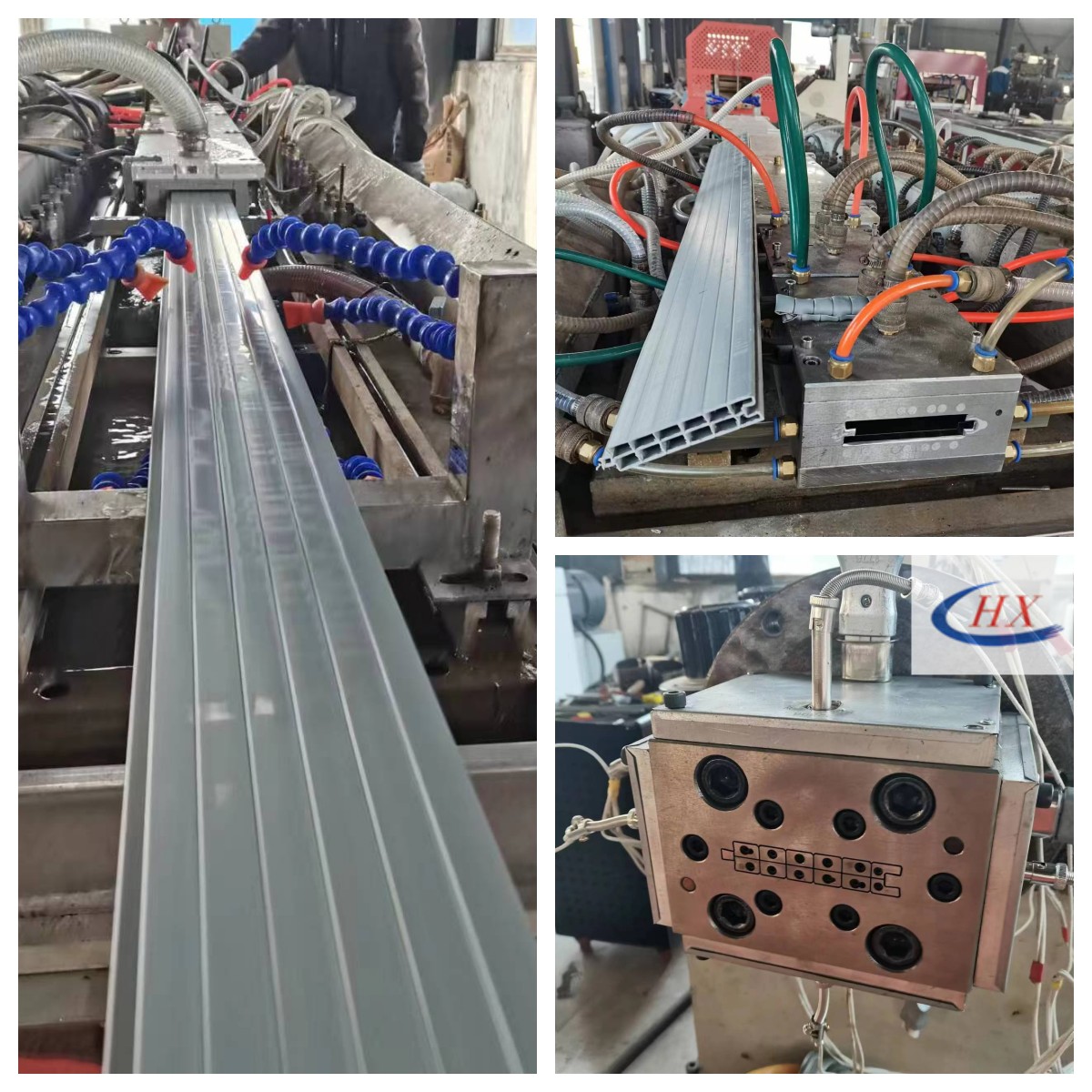 extrusion mould for PVC deck profiles